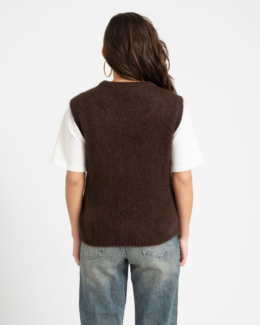 TILTIL Sabine Spencer Knit Brown One Size - Things I Like Things I Love