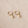 TILTIL Sacred Heart Earrings Goud - Things I Like Things I Love