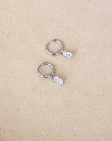 TILTIL Sacred Heart Earrings Zilver - Things I Like Things I Love