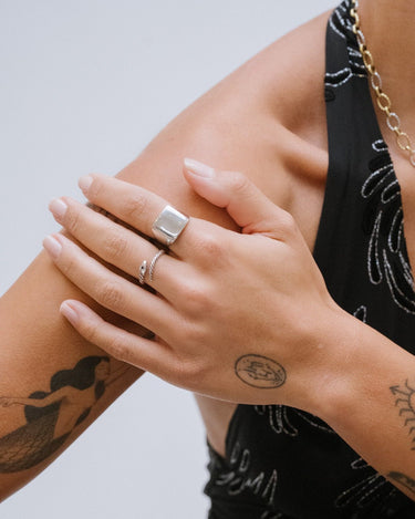 TILTIL Sally Snakey Ring Silver - Things I Like Things I Love