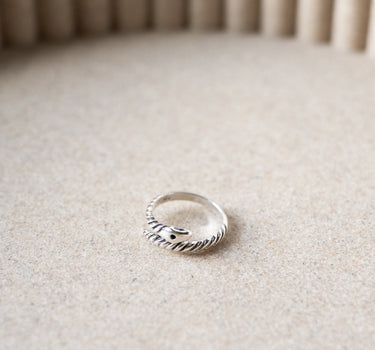 TILTIL Sally Snakey Ring Silver - Things I Like Things I Love