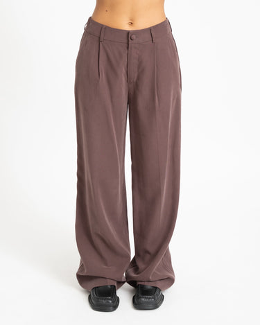 TILTIL Sanne Pantalon Rayon Bruin - Things I Like Things I Love