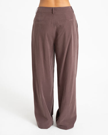 TILTIL Sanne Pantalon Rayon Bruin - Things I Like Things I Love