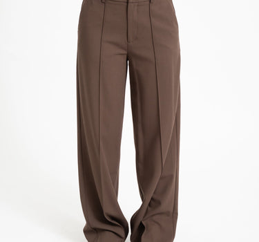 TILTIL Sanne Pintuck Pantalon Bruin - Things I Like Things I Love