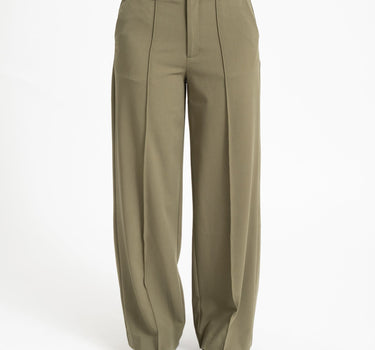 TILTIL Sanne Pintuck Pantalon Donkergroen - Things I Like Things I Love