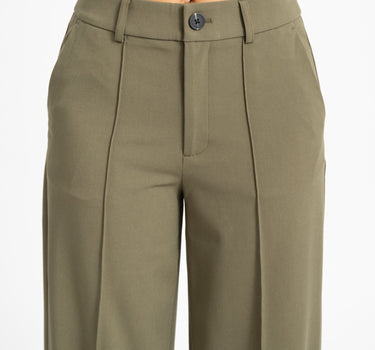 TILTIL Sanne Pintuck Pantalon Donkergroen - Things I Like Things I Love