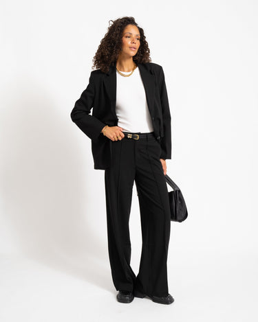 TILTIL Sanne Pintuck Pantalon Zwart - Things I Like Things I Love