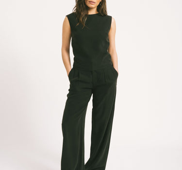 TILTIL Sanne Rayon Pantalon Black - Things I Like Things I Love