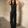 TILTIL Sanne Rayon Pantalon Black - Things I Like Things I Love