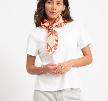TILTIL Satin Scarf Luna Orange - Things I Like Things I Love