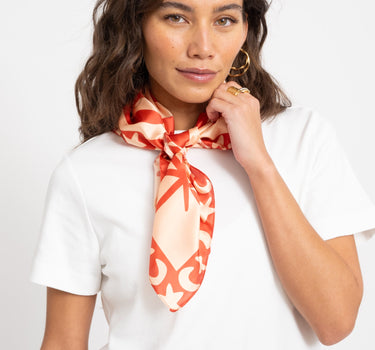 TILTIL Satin Scarf Luna Orange - Things I Like Things I Love