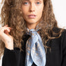 TILTIL Satin Scarf Muse Paisley Light Blue - Things I Like Things I Love