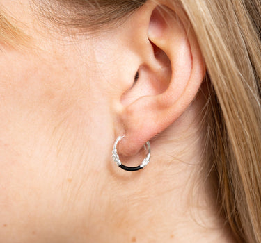 TILTIL Savi Small Hoops Silver - Things I Like Things I Love