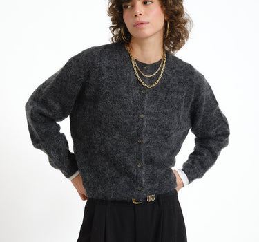 TILTIL Senna Mohair Cardigan Grijs - Things I Like Things I Love