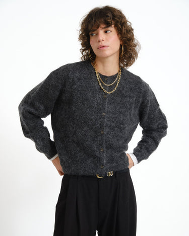 TILTIL Senna Mohair Cardigan Grijs - Things I Like Things I Love