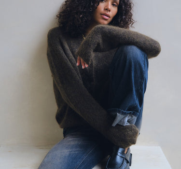 TILTIL Senna Mohair Cardigan Groen - Things I Like Things I Love