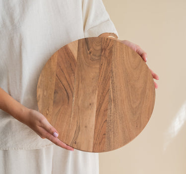 TILTIL Serveerplank Hout Rond - Things I Like Things I Love