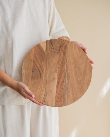 TILTIL Serveerplank Hout Rond - Things I Like Things I Love