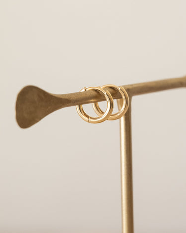 TILTIL Set of 2 Basic Hoopy Goldplated - Things I Like Things I Love