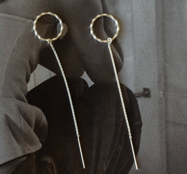 TILTIL Set of 2 Charlie Chain Earrings Silver - Things I Like Things I Love