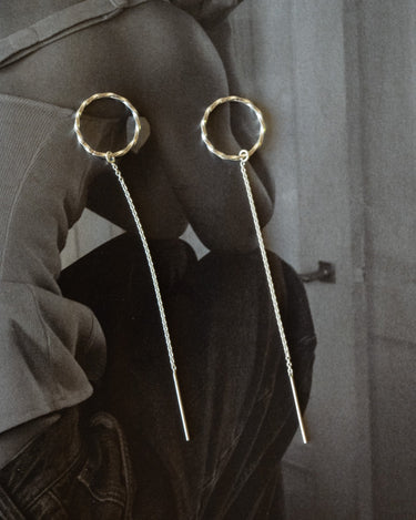 TILTIL Set of 2 Charlie Chain Earrings Silver - Things I Like Things I Love