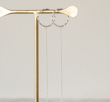 TILTIL Set of 2 Charlie Chain Earrings Silver - Things I Like Things I Love