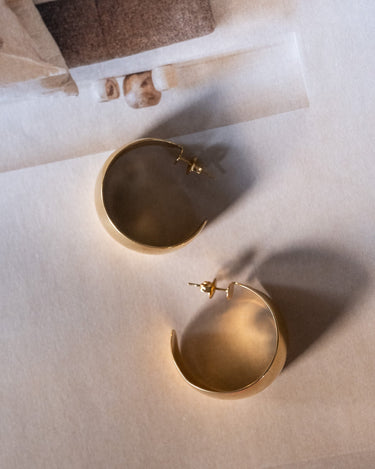 TILTIL Set of 2 Cleo Bold Earrings Gold - Things I Like Things I Love