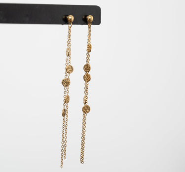 TILTIL Set of 2 Earring Chain Dot Gold - Things I Like Things I Love