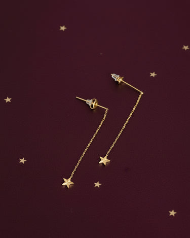 TILTIL Set of 2 Earring Falling Star Gold - Things I Like Things I Love