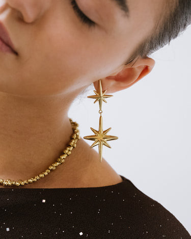 TILTIL Set of 2 Earring Stargazing Gold - Things I Like Things I Love