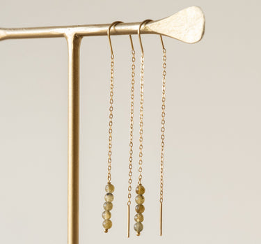 TILTIL Set of 2 Earrings Bungle Resin Green - Things I Like Things I Love