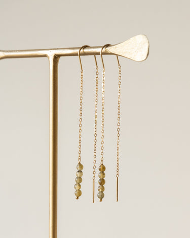 TILTIL Set of 2 Earrings Bungle Resin Green - Things I Like Things I Love