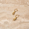 TILTIL Set of 2 Earrings Hand of Fortune Gold - Things I Like Things I Love