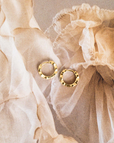 TILTIL Set Of 2 Earrings Zircon Butter Yellow Gold - Things I Like Things I Love