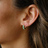 TILTIL Set of 2 Earrings Zircon Chunky Turquoise - Things I Like Things I Love