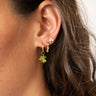 TILTIL SET OF 2 Earrings Zircon Moss Green Light Green - Things I Like Things I Love