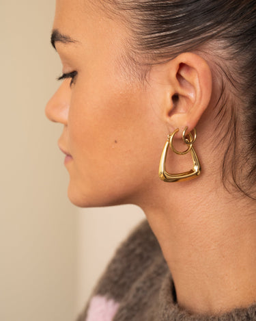 TILTIL Set of 2 Hoop Annick Gold - Things I Like Things I Love