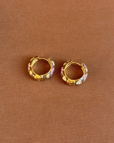 TILTIL Set of 2 Hoop Artsy Dark Brown - Things I Like Things I Love