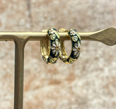 TILTIL Set of 2 Hoop Artsy Dark Green - Things I Like Things I Love