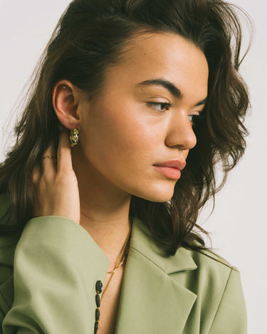 TILTIL Set of 2 Hoop Artsy Dark Green - Things I Like Things I Love