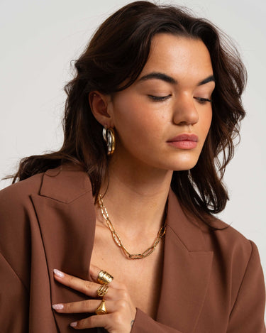 TILTIL Set of 2 Hoop Duo Gold Silver - Things I Like Things I Love