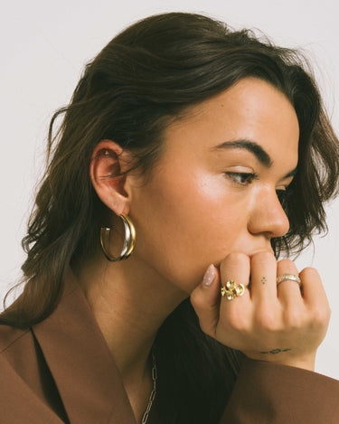 TILTIL Set of 2 Hoop Duo Gold Silver - Things I Like Things I Love