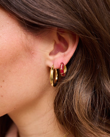 TILTIL Set of 2 Hoop Goldplated Boldy - Things I Like Things I Love