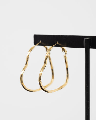 TILTIL Set of 2 Hoop Goldplated Hearty Party - Things I Like Things I Love