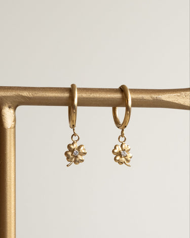 TILTIL Set of 2 Hoop Goldplated Lucky One - Things I Like Things I Love