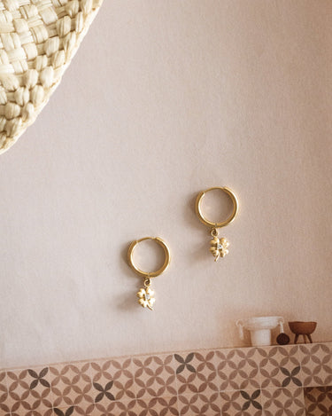 TILTIL Set of 2 Hoop Goldplated Lucky One - Things I Like Things I Love