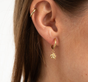 TILTIL Set of 2 Hoop Goldplated Lucky One - Things I Like Things I Love