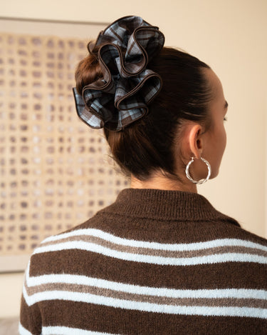 TILTIL Set of 2 Hoop Silver Big Twister - Things I Like Things I Love