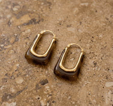 TILTIL Set of 2 Hoop Torty Tortoise - Things I Like Things I Love