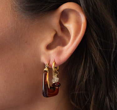 TILTIL Set of 2 Hoop Torty Tortoise - Things I Like Things I Love
